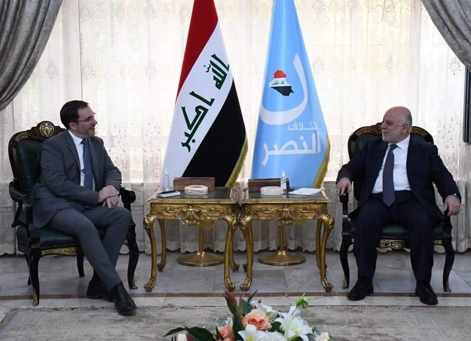 الدكتور العبادي يستقبل السفير البريطاني في بغداد السيد مارك برايسون ريتشاردسون