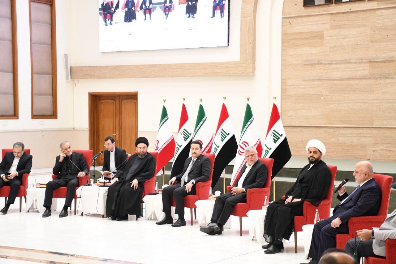 العبادي يلتقي مع قادة الإطار التنسيقي بالرئيس الإيراني