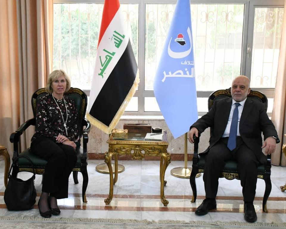 الدكتور العبادي يستقبل سفيرة أستراليا في بغداد ويبحث معها مجمل الأوضاع في العراق والمنطقة