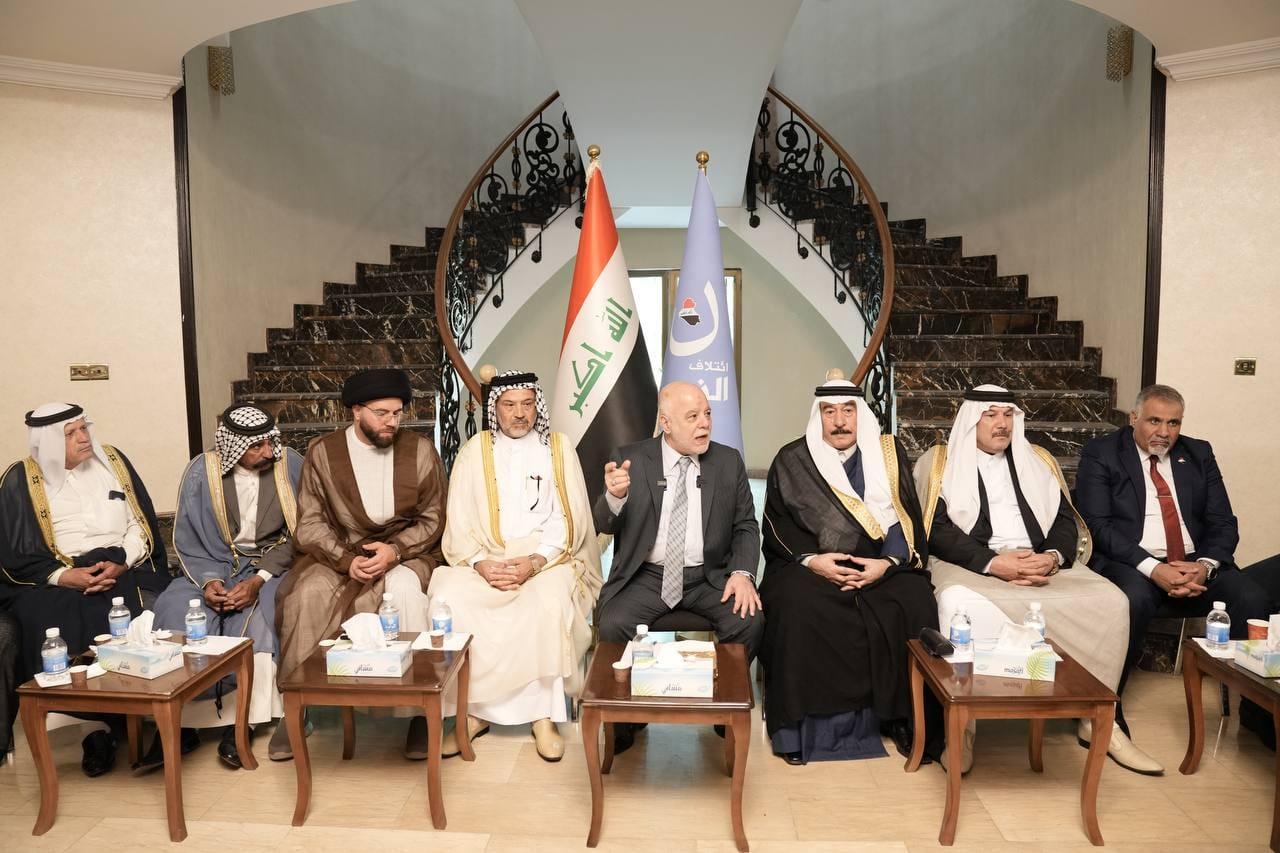 الدكتور العبادي يستقبل وفداً عن محافظة بغداد