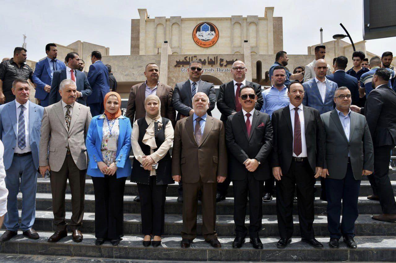 الدكتور حيدر العبادي يزور جامعة الموصل