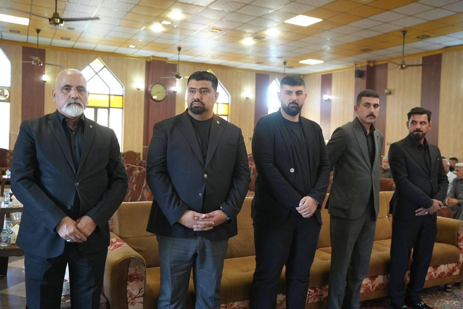 مكتب ائتلاف النصر في محافظة نينوى يقيم مجلس عزاء المغفور لها والدة الدكتور العبادي