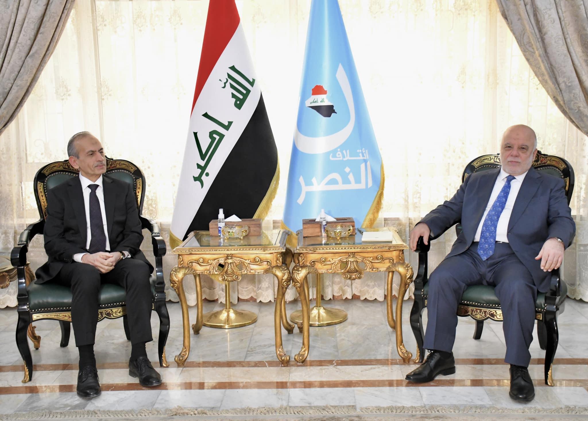 الدكتور حيدر العبادي يستقبل رئيس وأعضاء الجبهة التركمانية في العراق