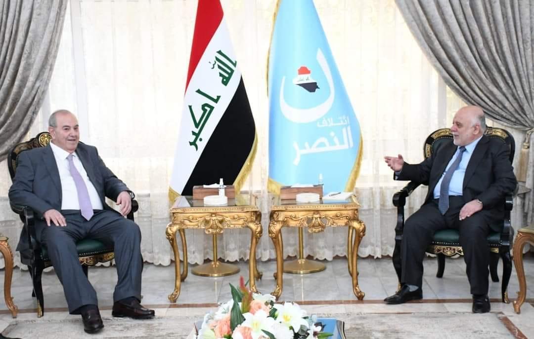 Dr. Al-Abadi receives Allawi and discusses with him solutions to the political blockage in the count