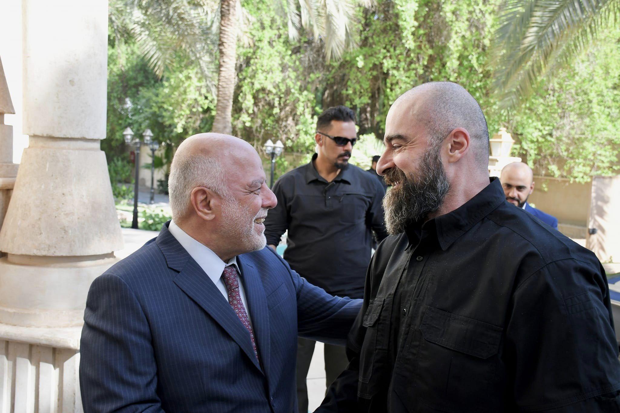 الدكتور حيدر العبادي يستقبل رئيس الاتحاد الوطني الكردستاني السيد بافل طالباني