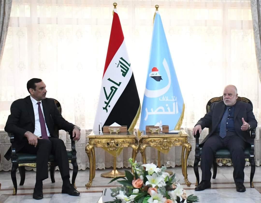 Dr. Haider Al-Abadi receives MP Salem Al-Issawi