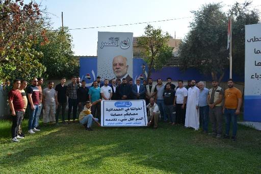 مكتب ائتلاف النصر في محافظة نينوى ينظم حملة للتبرع بالدم للمصابين في حادثة الحمدانية